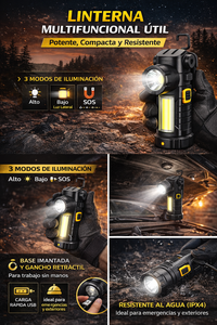 Linterna Multifuncional Útil